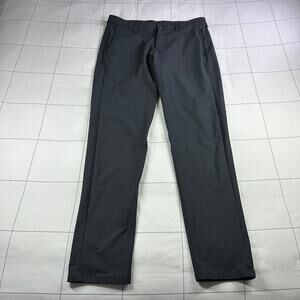 Lululemon Pants Men 34 Gray Commission Slim Warpstreme Chino Golf Stretch Casual
